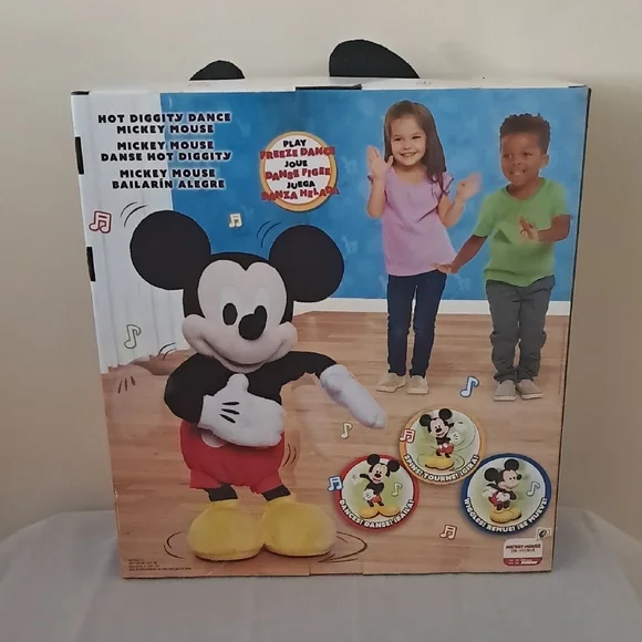 Disney Mickey Mouse Singing Plush Toy - Red, Black, Yellow - Picture 3 of 9